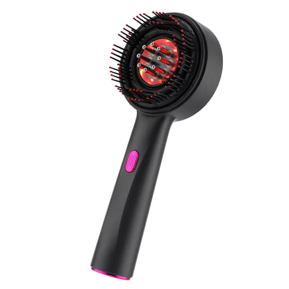Electric Vibration Massage Comb Portable Hair Follicle Comb Scalp Oil Liquid Applicator Head Massager Hair Growth Anti Loss Care